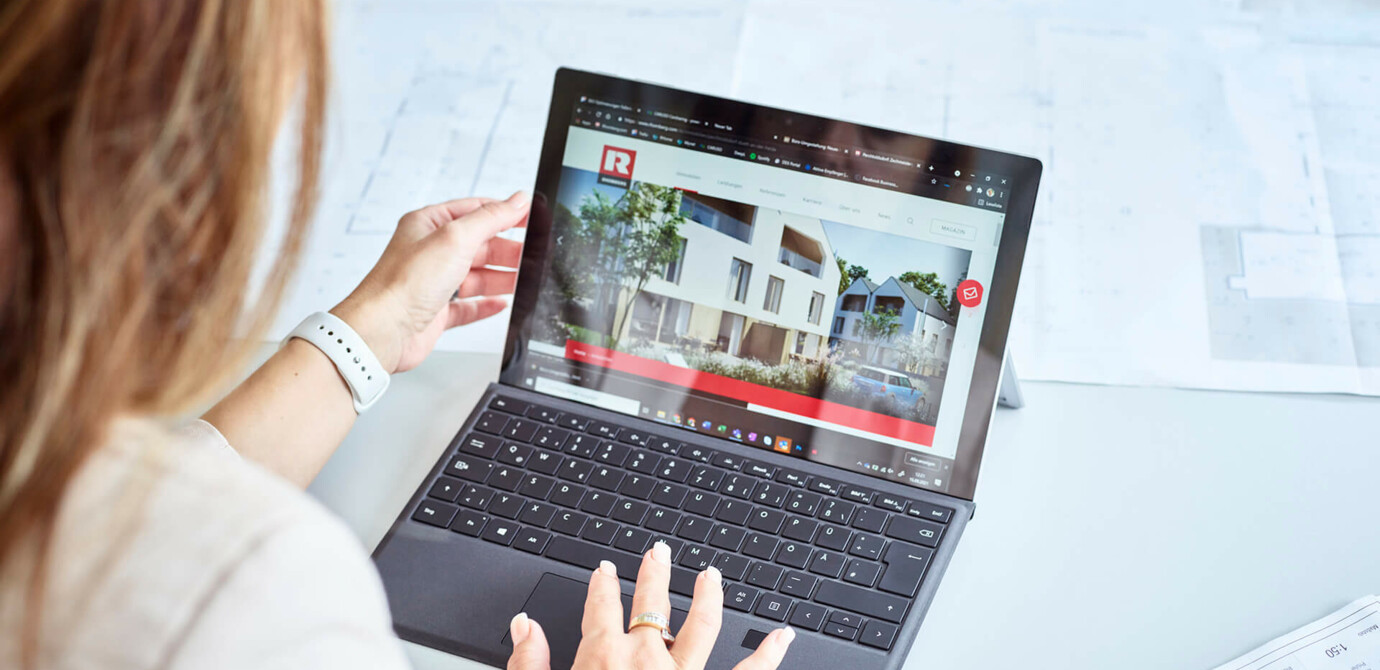 Microsoft Surface Website Closeup Plan Architekt Microsoft Surface Website Closeup Plan Architekt